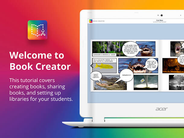 Créer un livre numérique avec Book creator sur iPad - Blog des